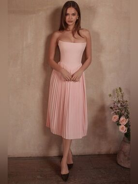 House of CB | Dresses | House Of Cb Burgundy Midi Dress | Poshmark